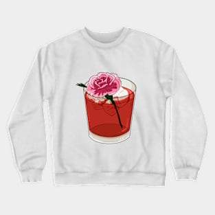 Carnation in glass Crewneck Sweatshirt